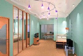 Интерьер коридора частного дома